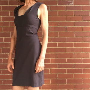Express Gray fitted dress